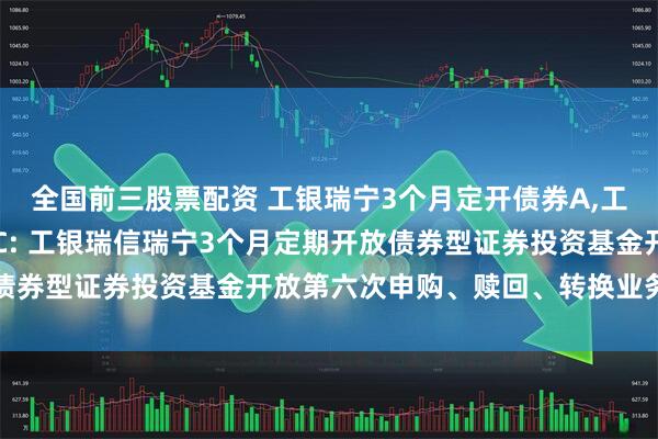 全国前三股票配资 工银瑞宁3个月定开债券A,工银瑞宁3个月定开债券C: 工银瑞信瑞宁3个月定期开放债券型证券投资基金开放第六次申购、赎回、转换业务的公告