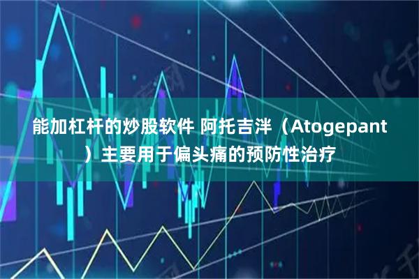能加杠杆的炒股软件 阿托吉泮(Atogepant)主要用于偏头痛的预防性治疗
